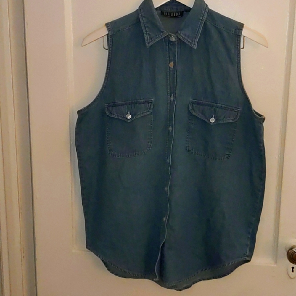 RETRO denim shirt